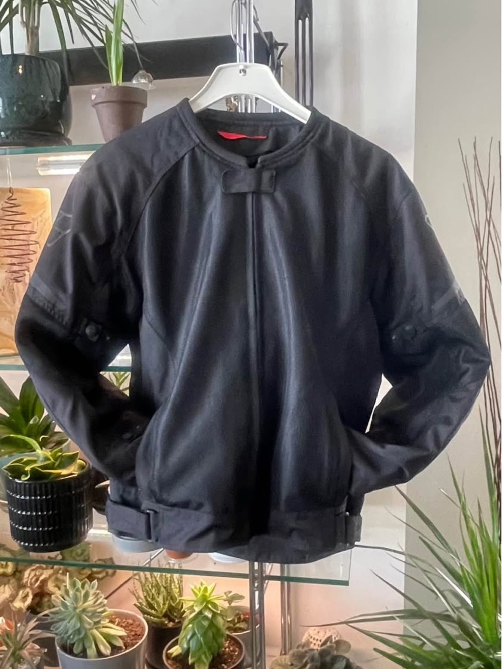 Men's Black Mesh Slate Air Lightweight Riding Jacket Medium